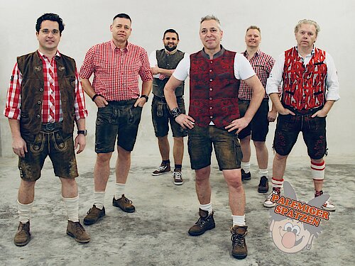 Persfoto van Palemiger Spatzen, officieel te boeken bij Oktoberfeestartiesten.nl