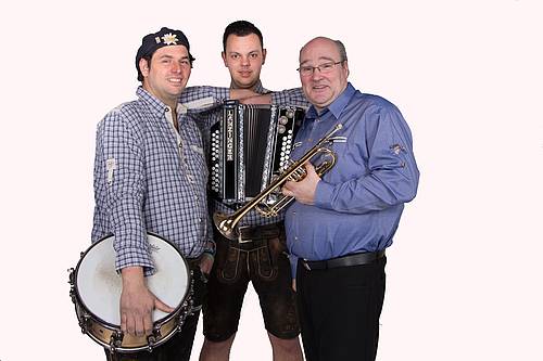 Persfoto van Die Limburger Buben, Oktoberfest band bij Oktoberfeestartiesten.nl