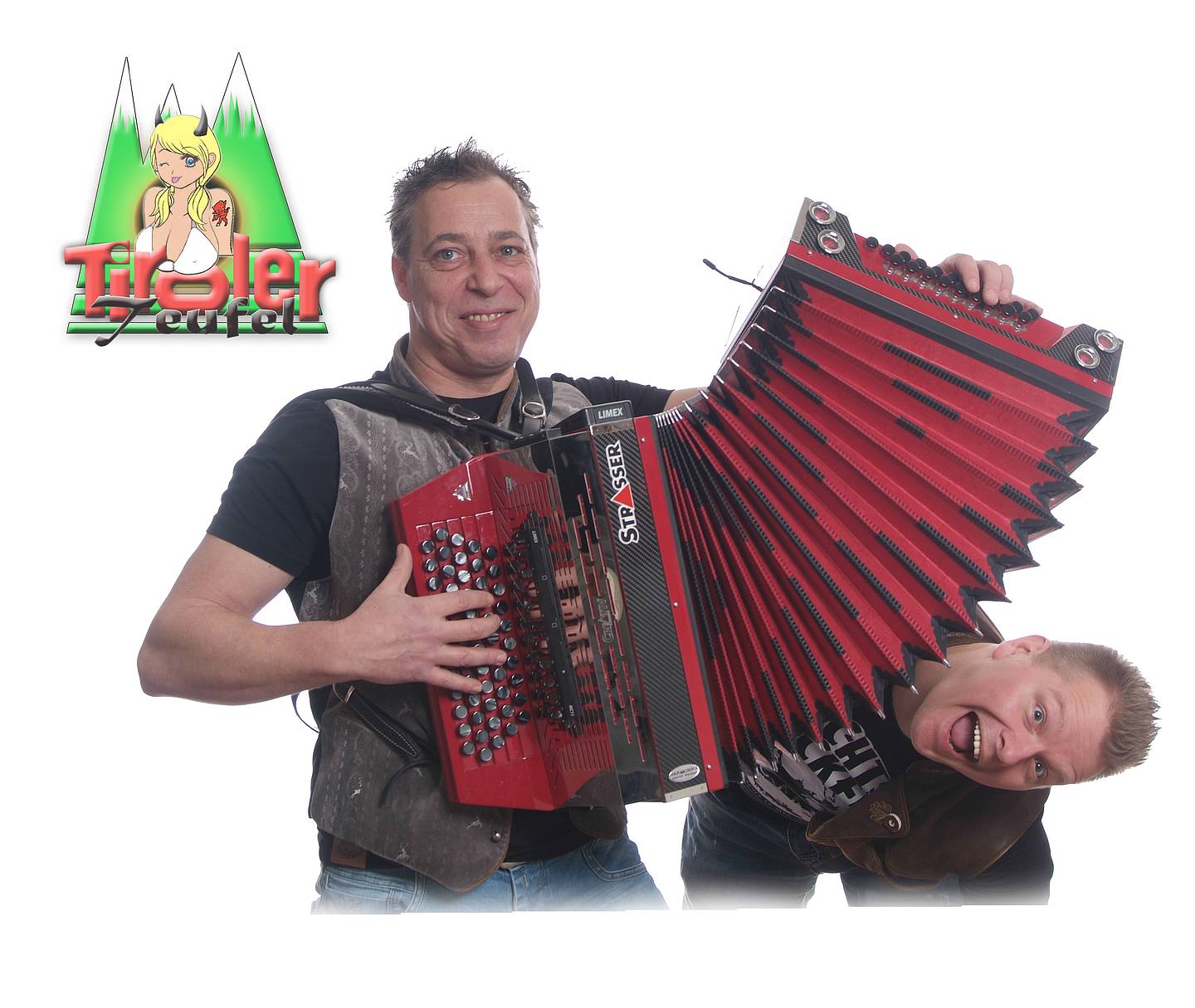 Tiroler Teufel boeken bij Oktoberfeestartiesten.nl Foto van Tiroler Teufel, tiroler duo bij Oktoberfeestartiesten.nl