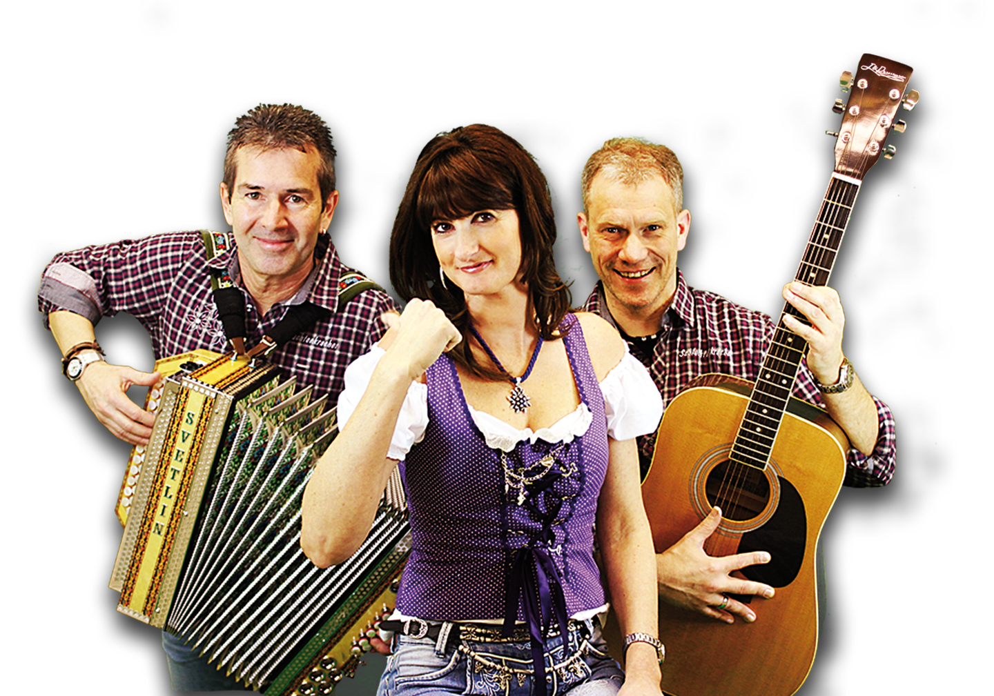 Schluchtenkracher boeken bij OktoberfeestArtiesten.nl Persfoto van Die Schluchtenkracher Duits trio bij OktoberfeestArtiesten.nl