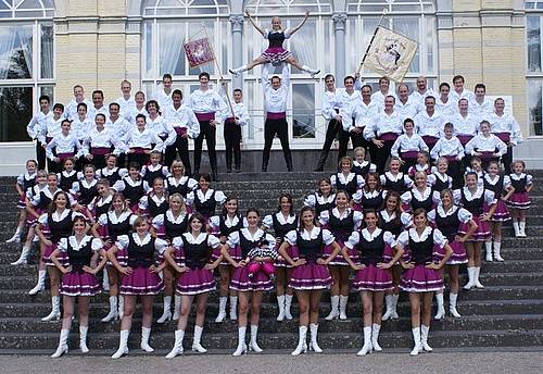 Foto van De Höppemötzjer, Duitse dansgroep voor carnaval of oktoberfest