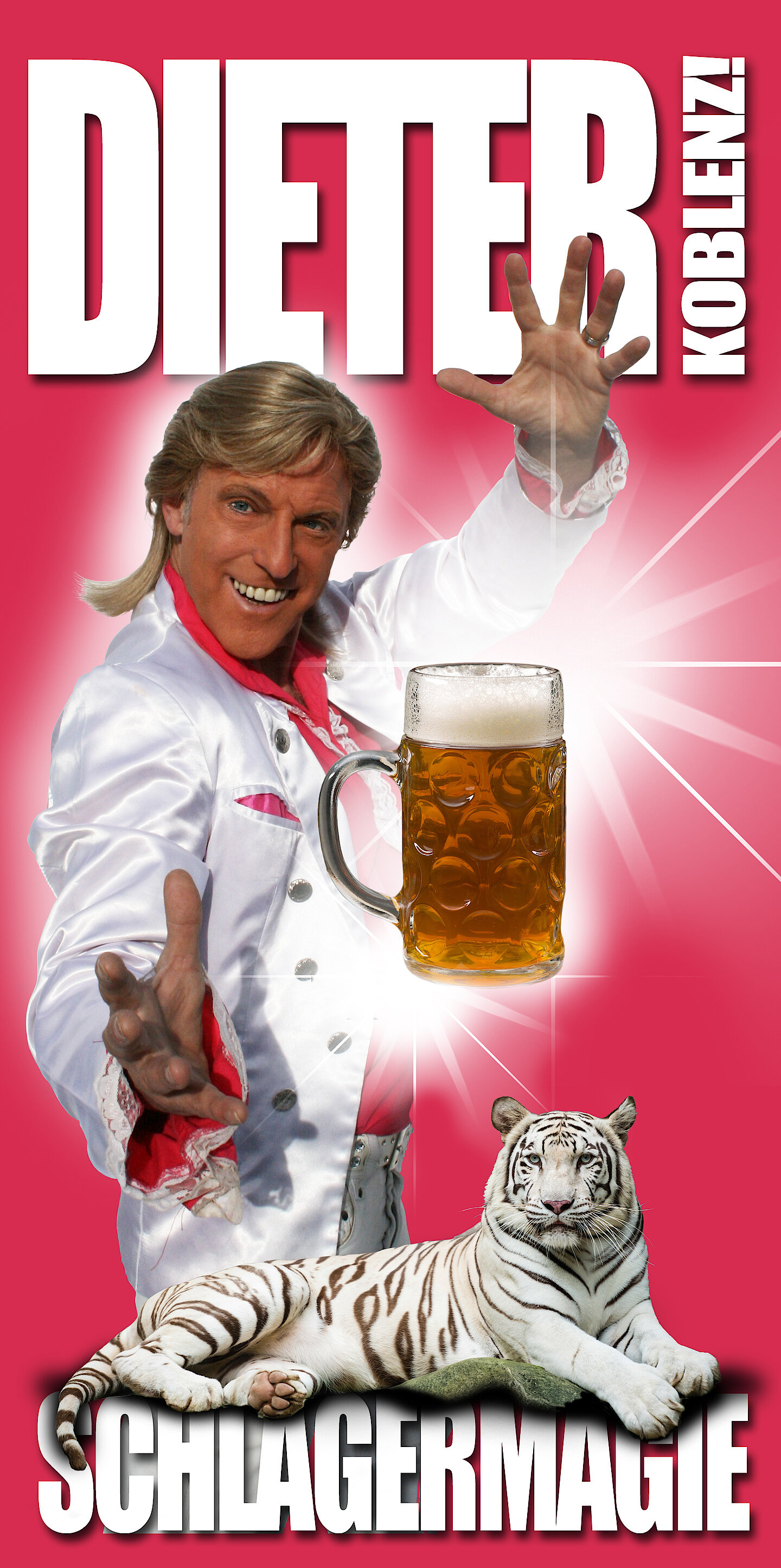 Dieter Koblenz boeken bij Oktoberfeestartiesten.nl Dieter Koblenz Schlagermagie, Schlagerartiest bij Oktoberfeestartiesten.nl