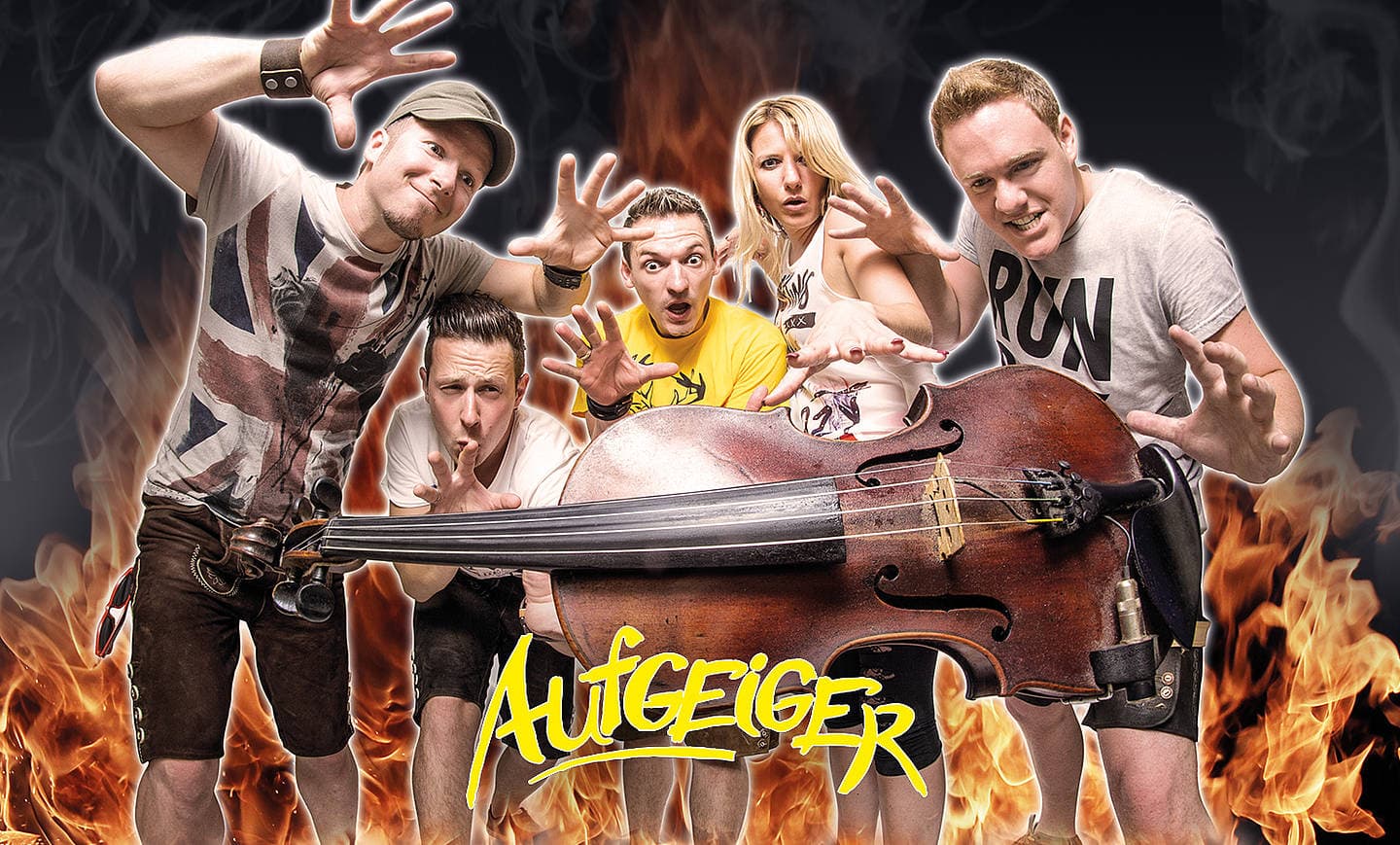 Die Aufgeiger boeken bij OktoberfeestArtiesten.nl Persfoto Die Aufgeiger oktoberfeest band bij OktoberfeestArtiesten.nl