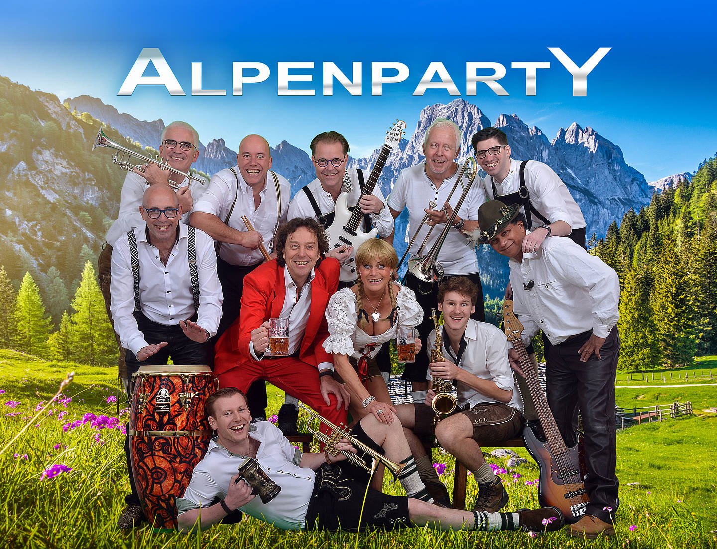 Alpenparty boek je bij Oktoberfeestartiesten.nl