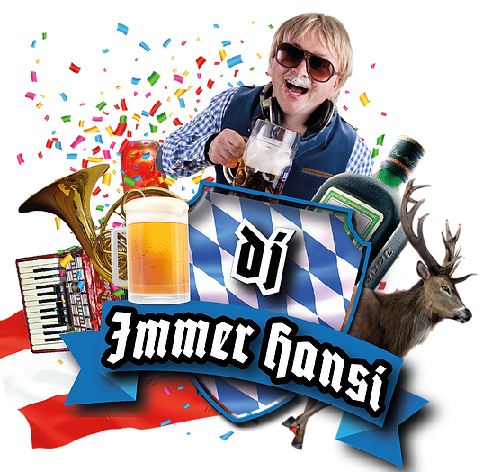 DJ Immer Hansi boek je exclusief bij Oktoberfeestartiesten.nl Persfoto van Immer Hansi, Dér Oktoberfest Party DJ van Oktoberfeestartiesten.nl