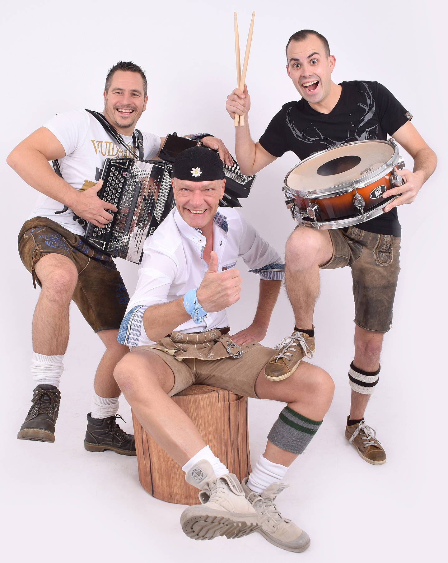 Wiesnhammer boeken bij Oktoberfeestartiesten.nl Persfoto van Wiesnhammer, Duitse liveband bij Oktoberfeestartiesten.nl