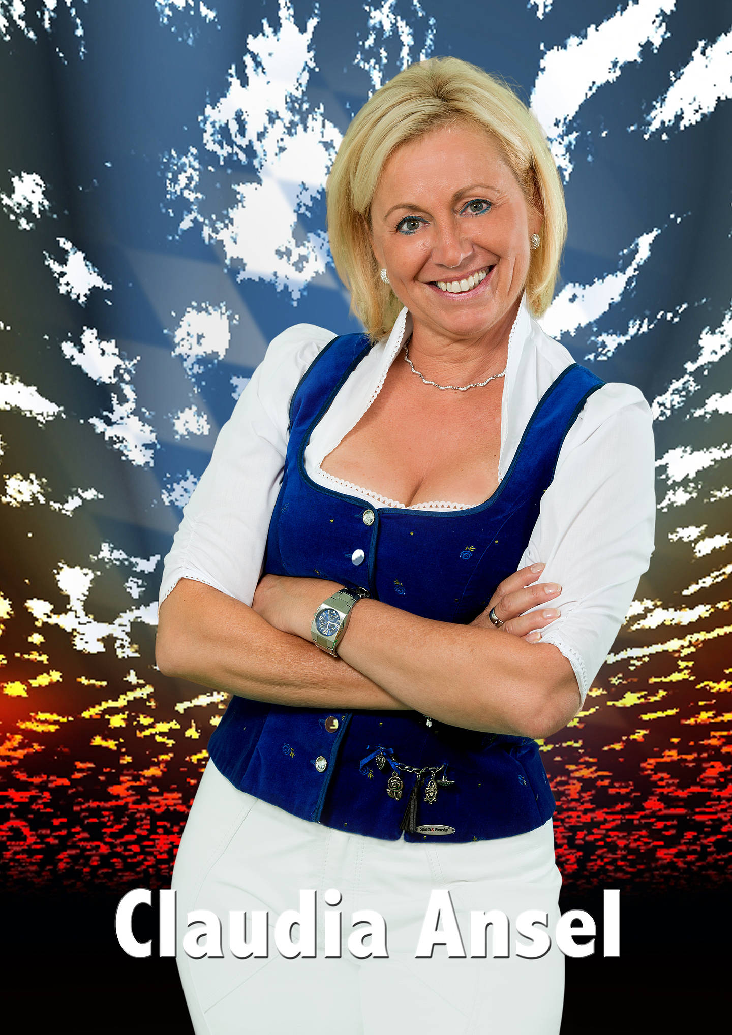 Claudia Ansel boek je bij Oktoberfeestartiesten.nl Persfoto van Claudia Ansel, Schlagerartiest bij Oktoberfeestartiesten.nl