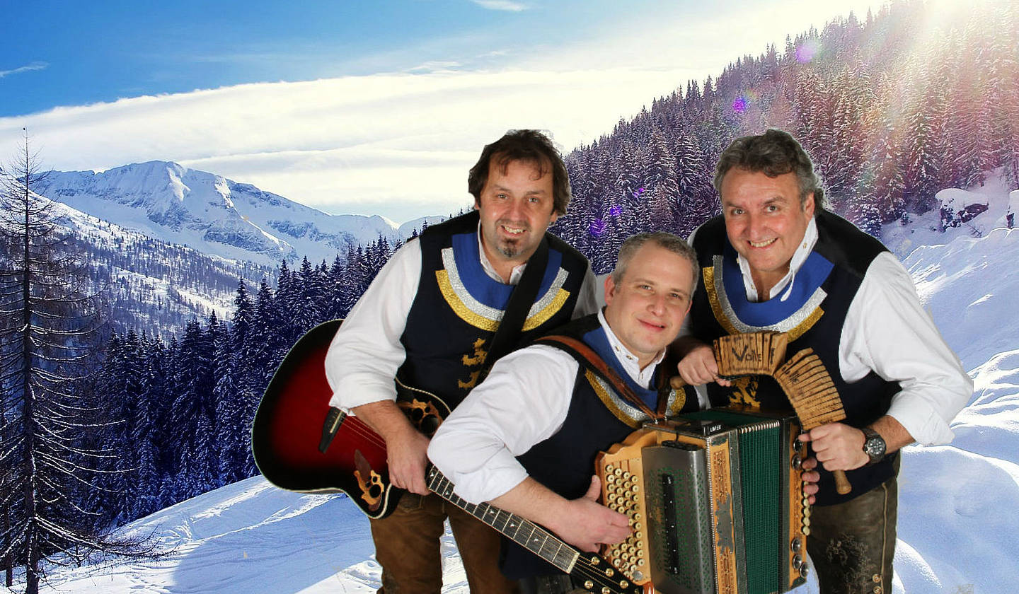 Volle Pulle boeken bij OktoberfeestArtiesten.nl Persfoto van Volle Pulle, duitstalig trio bij Oktoberfeestartiesten.nl