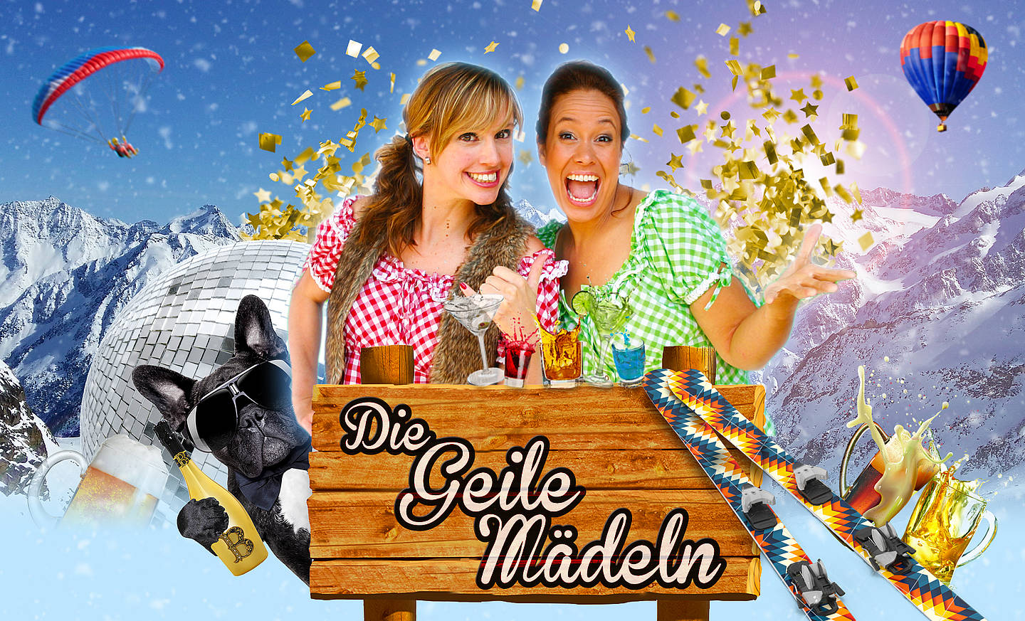 Die Geile Mädeln boek je voordelig bij Oktoberfeestartiesten.nl Persfoto van Die Geile Mädeln, Duitse feestact bij Oktoberfeestartiesten.nl