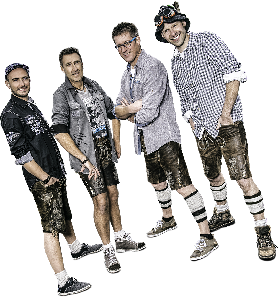 Aischzeit boeken bij Oktoberfeestartiesten.nl Persfoto Aischzeit, Duitse feestband bij Oktoberfeestartiesten.nl