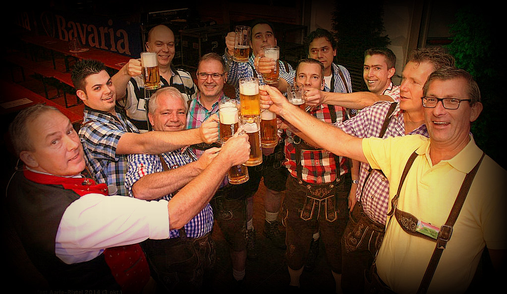 Foto van Die Parthosen, oktoberfestband bij Oktoberfeestartiesten.nl