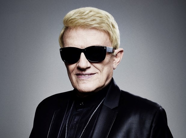 Persfoto van De Duitse zanger Heino