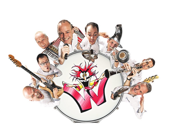 Wahnsinn boeken bij OktoberfeestArtiesten.nl Persfoto van Wahnsinn oktoberfest band bij OktoberfeestArtiesten.nl
